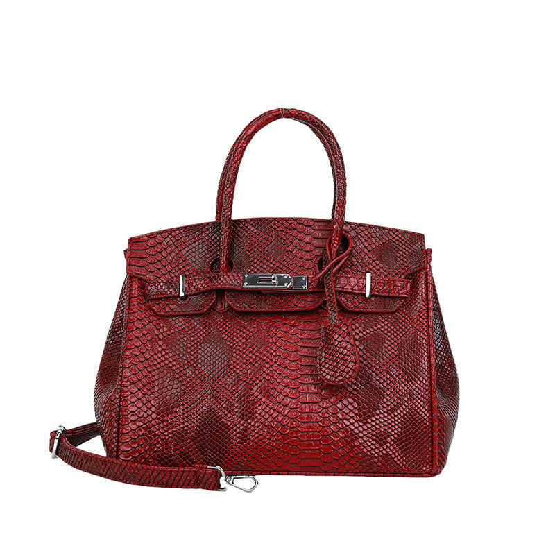Women's Fashion Platinum Large Capacity Simple Commute Women's Messenger Bag