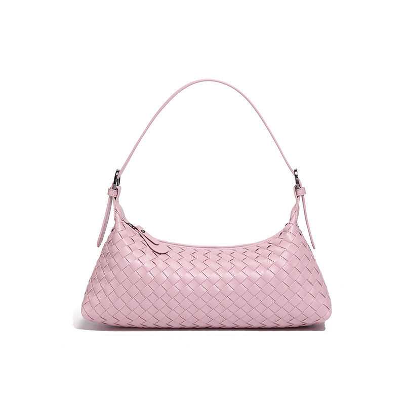 Women's Hand-woven Fashion Selenodont Light Luxury Woven Women's Messenger Bag