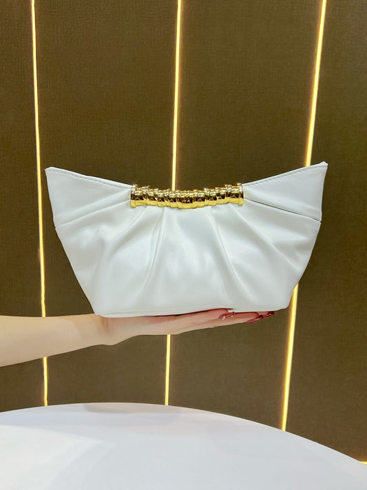 Durable Clutch Simple Classy Pearl Banquet Dinner Bag