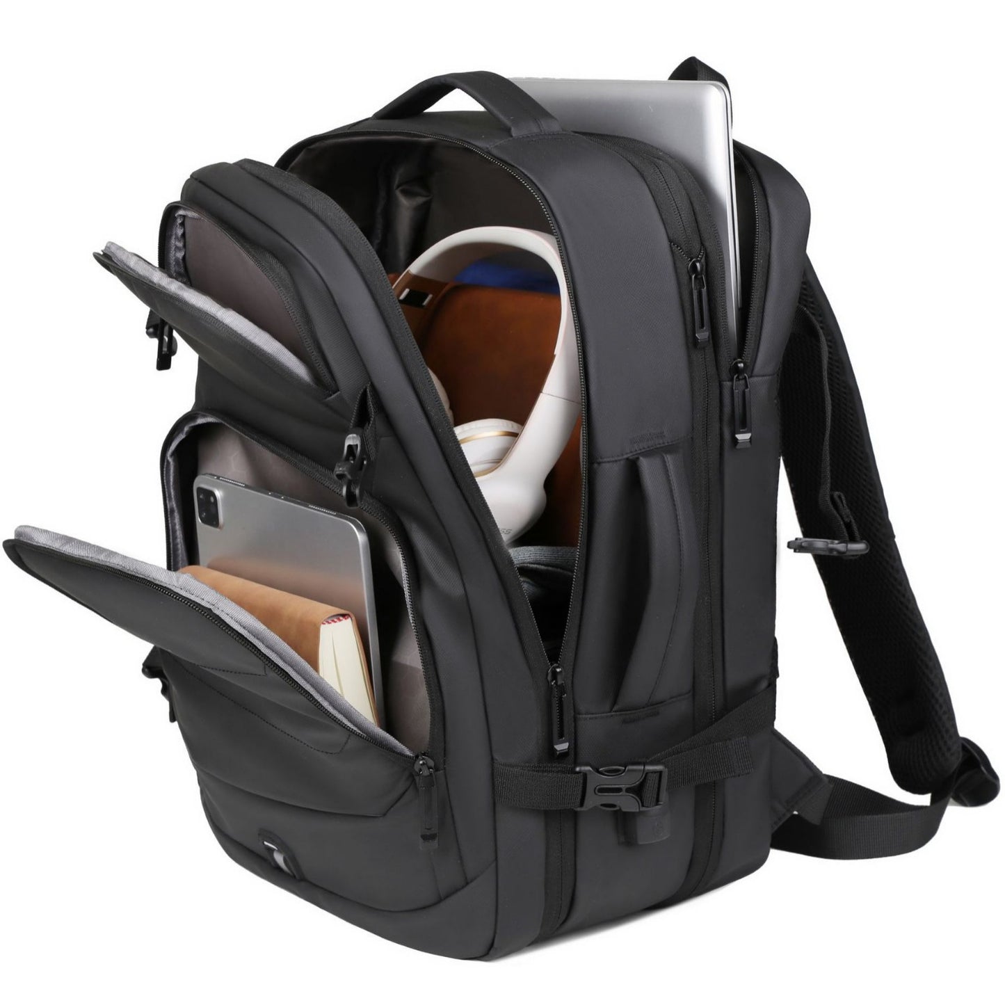 Men's High-grade Waterproof Computer Large Capacity Scalable Business Backpack