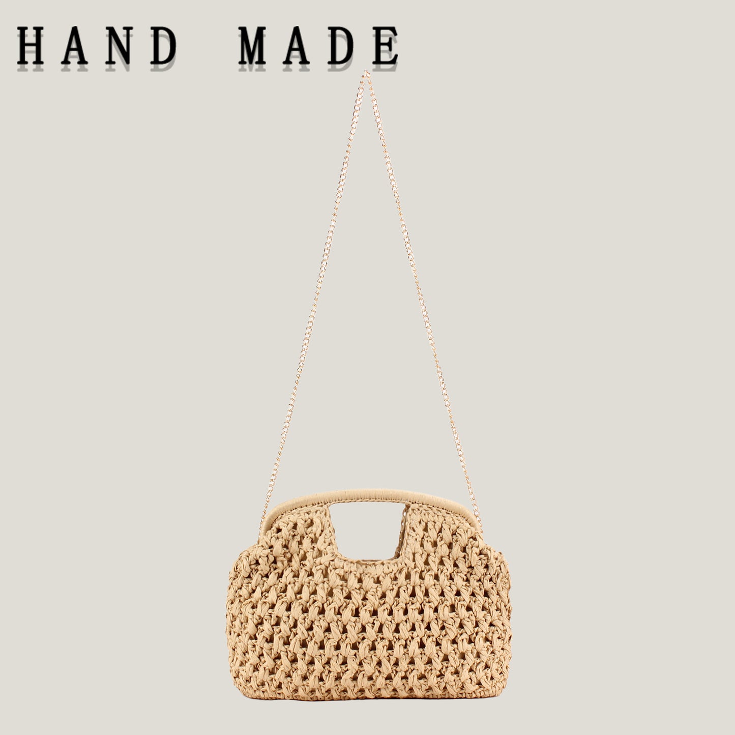 Hand-woven Daily Leisure Seaside Vacation Simple Women's Messenger Bag