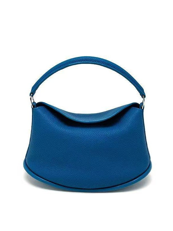 Women's Interest Light Luxury Lunch Box Genuine Leather Simple Bags