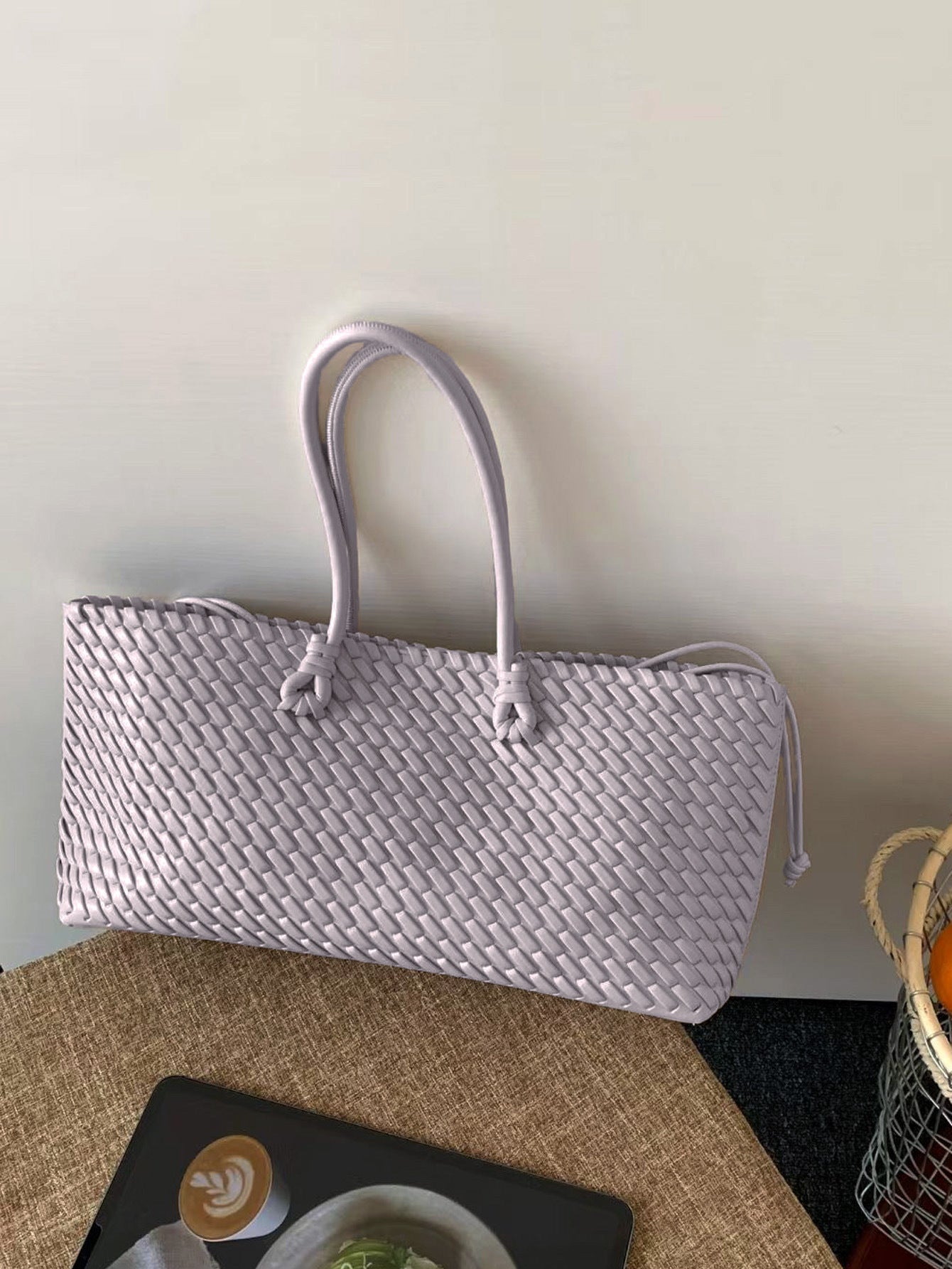 Niche Commuter Woven Fashionable Large Capacity Shoulder Bags