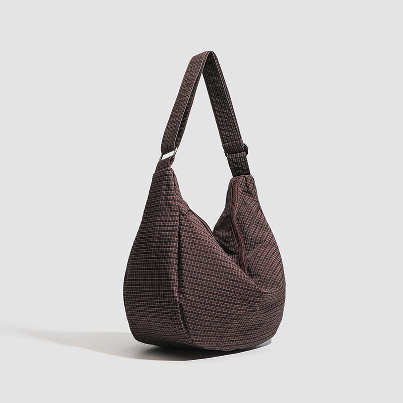 Creative Niche Waffle Cloth Fashion Style Bags