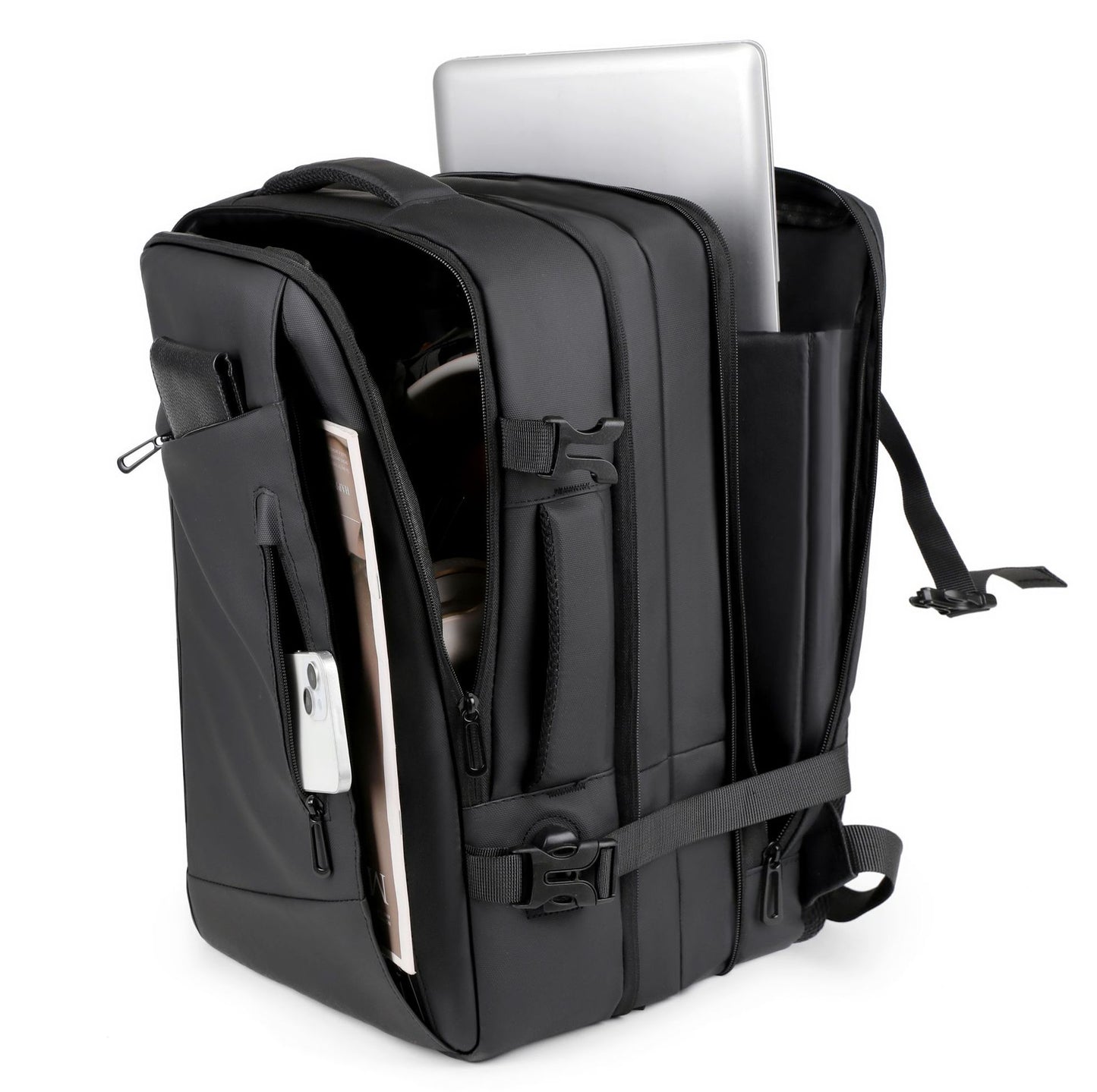 Glamorous Men's Scalable Commuter Large Capacity Business Backpack
