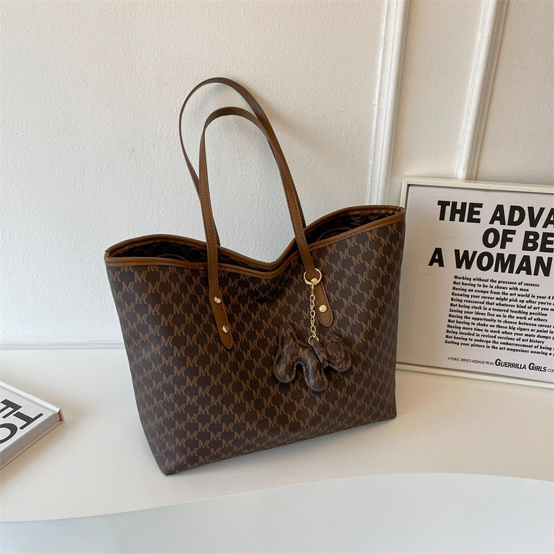 Women's Korean Commuter Fashion Minority Simple Tote Bag
