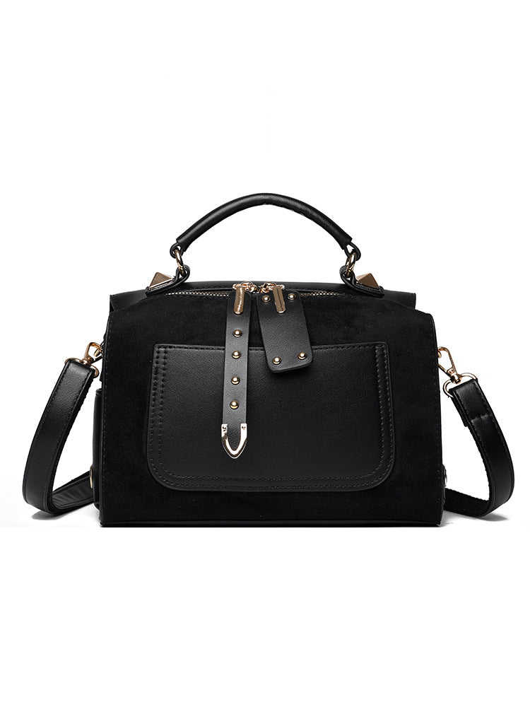 Women's Fashion High-grade Portable Boston Pillow Women's Handbag