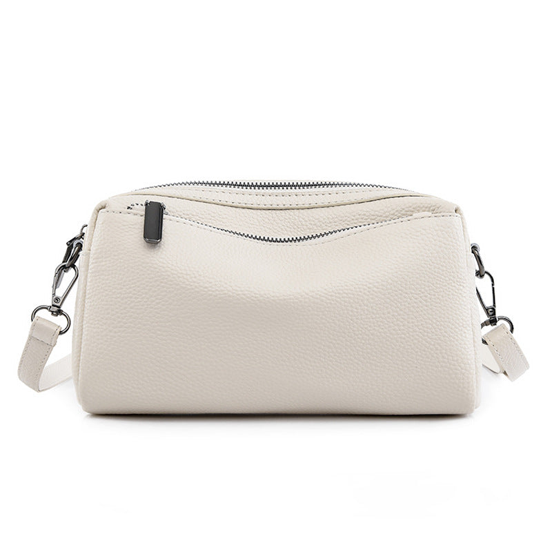 Women's Leather Tide First Layer Fashion Large Capacity Bags