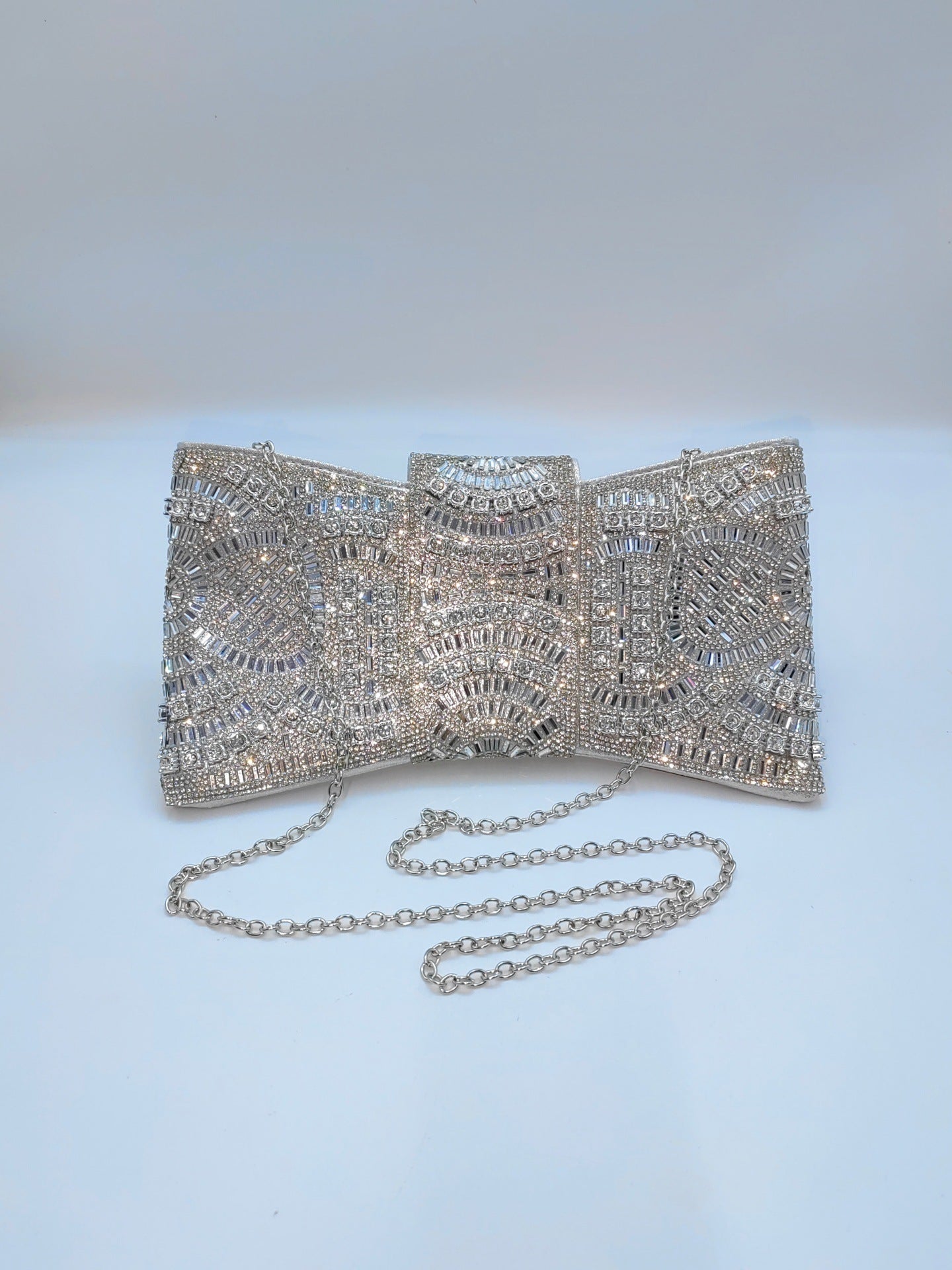 Durable Cool Beaded High-grade Clutch Butterfly Dinner Bag