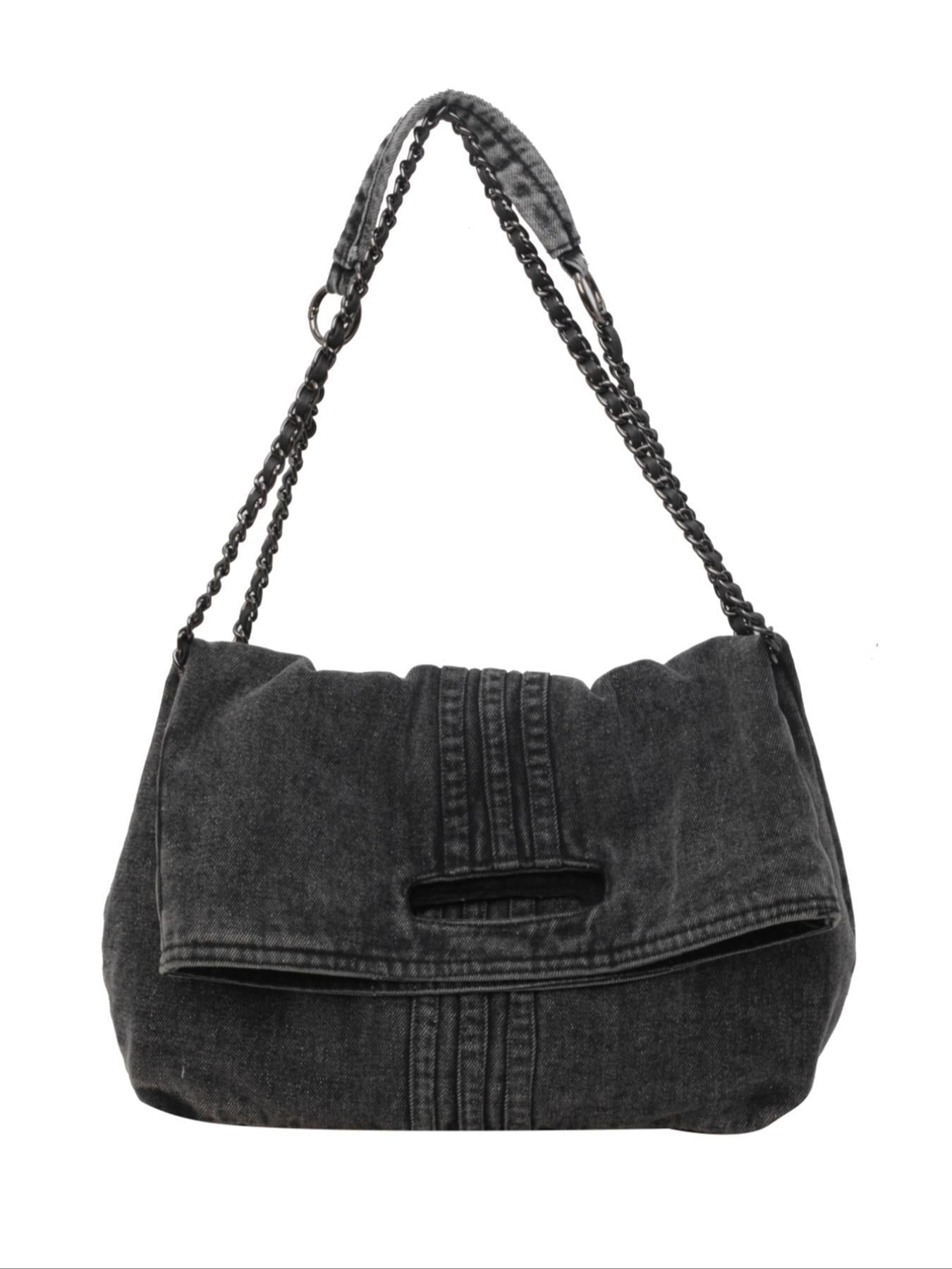 Unique Large Capacity Commuter Retro Denim Tote Bags