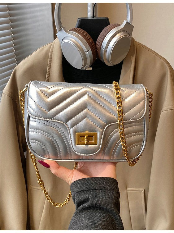 Women's Affordable Luxury Style One Portable Leisure Commuter Minority Mini Chain Women's Messenger Bag