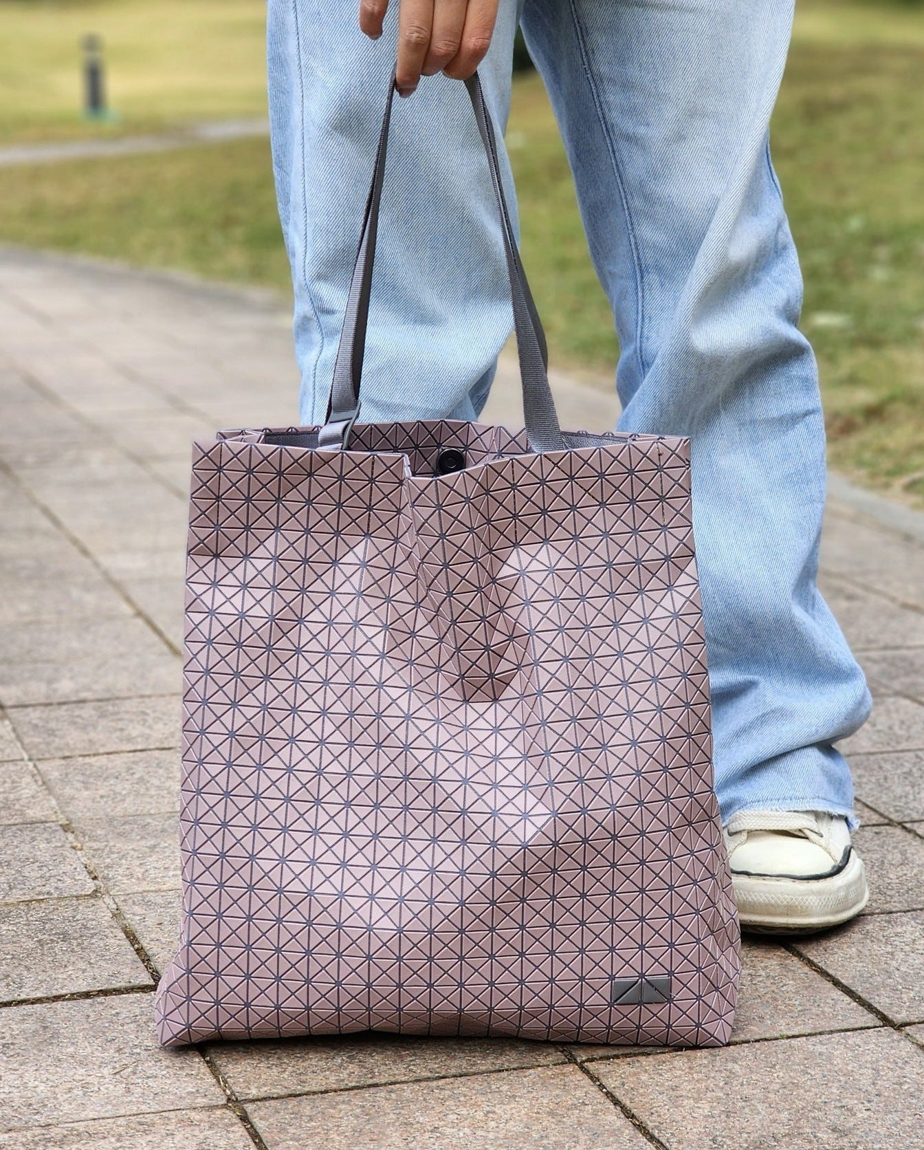 Vertical Stay At Home Rhombus Shopping Fashion Large Capacity Shoulder Bags