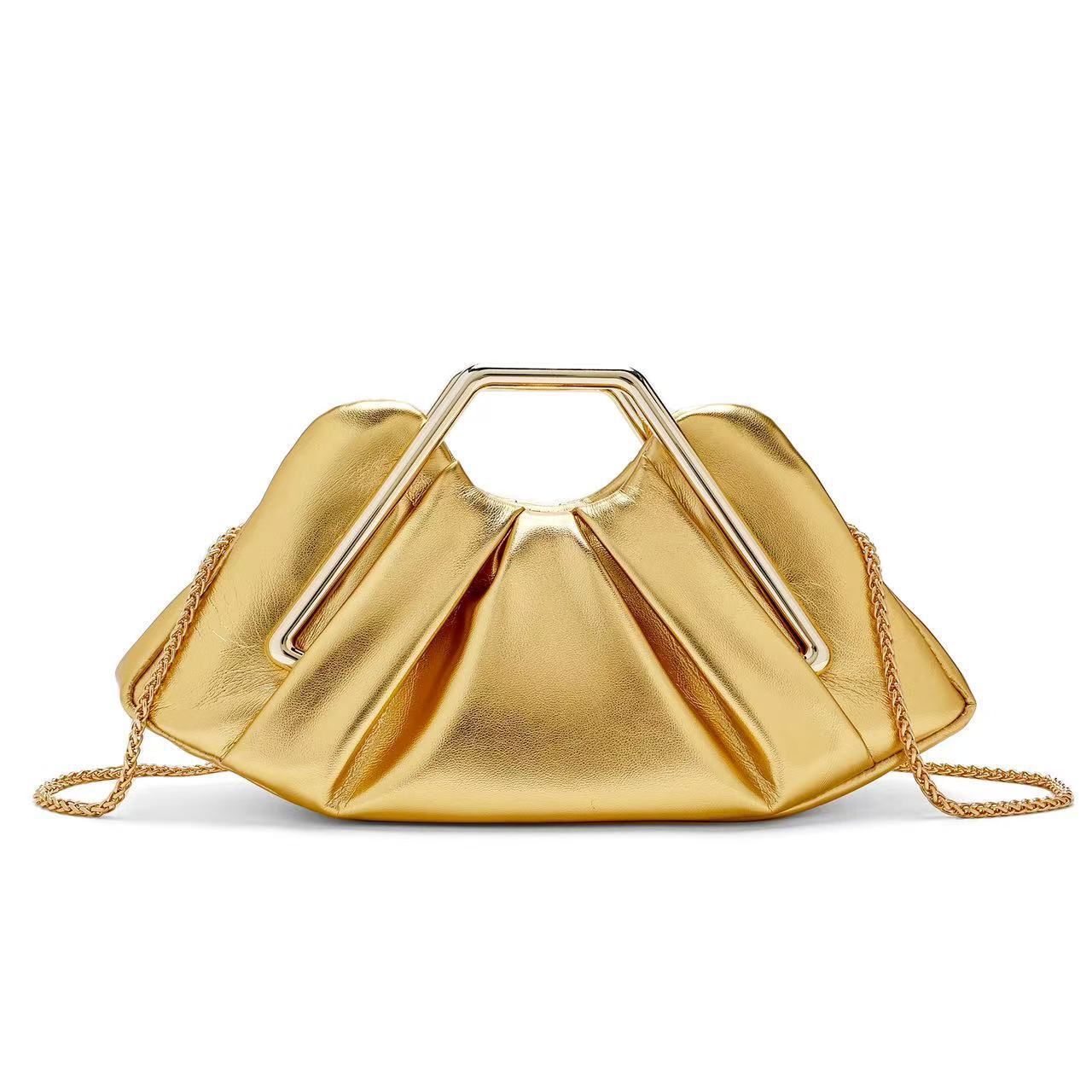 Women's Soft Leather Niche Cloud Party Senior Bags