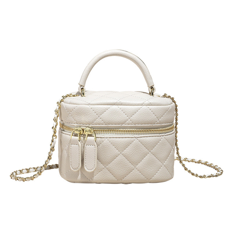 Mobile High-grade Classic Style Diamond Chain Versatile Portable Women's Shoulder Bag