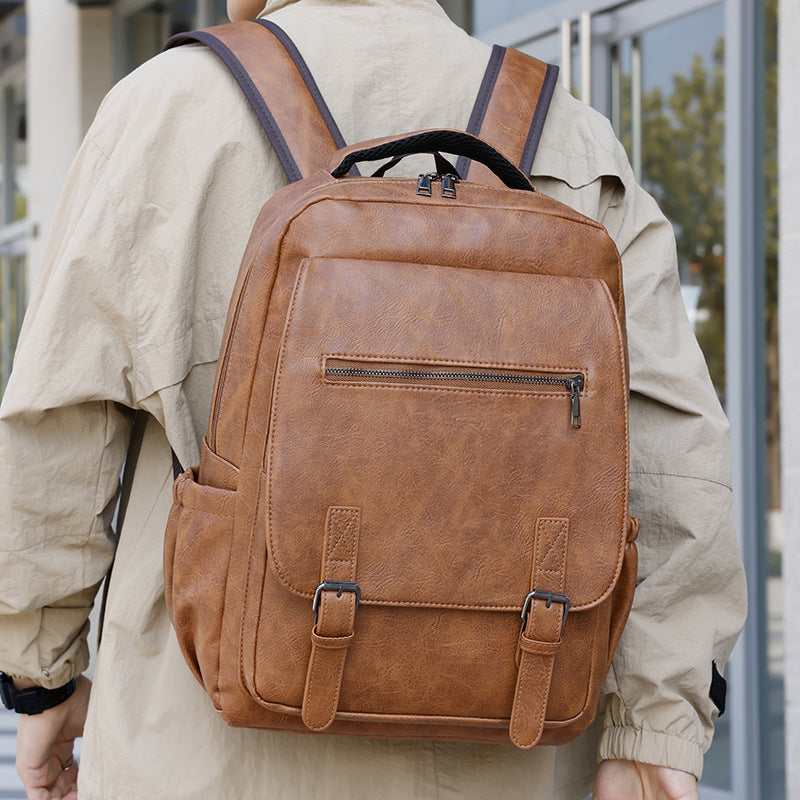 Men's Trendy Business Large Capacity Korean Style Backpacks