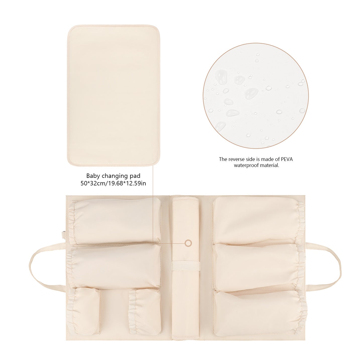 Classified Packet With Compartment Storage Insulation Feeding Mummy Bag