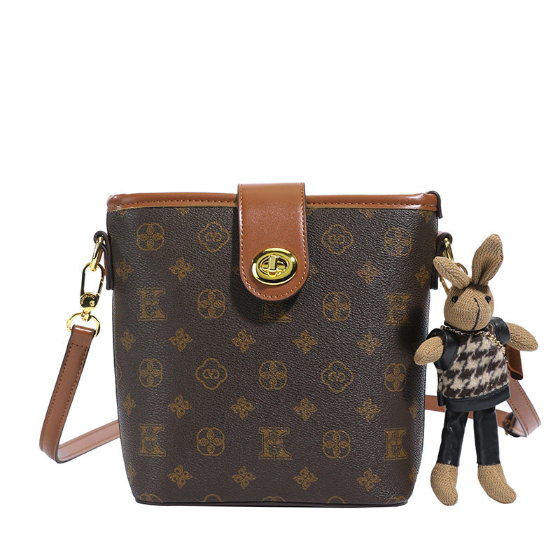 Women's High Sense Fashion Vintage Printed Versatile Women's Messenger Bag