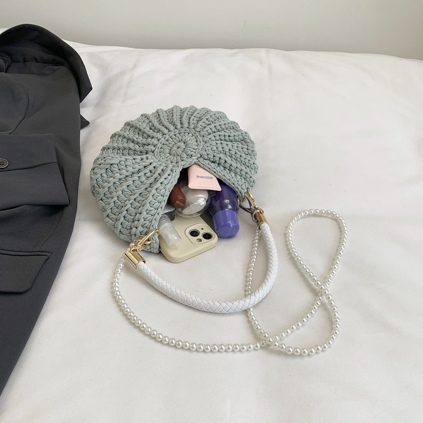 Fashion Woven Seaside Conch Shell High Bags