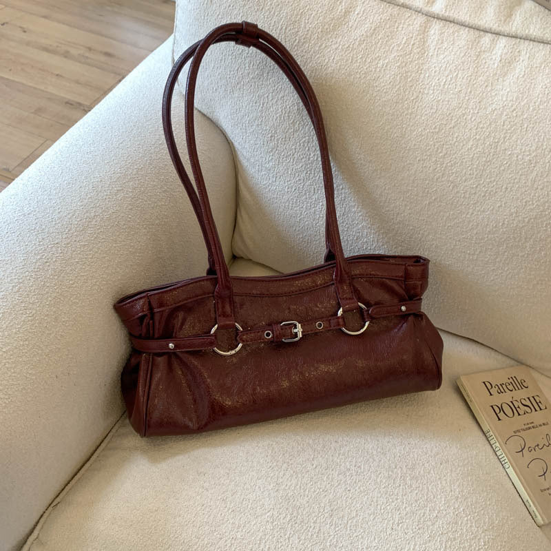 Women's Graceful Underarm Large Capacity Fashionable Retro Women's Shoulder Bag