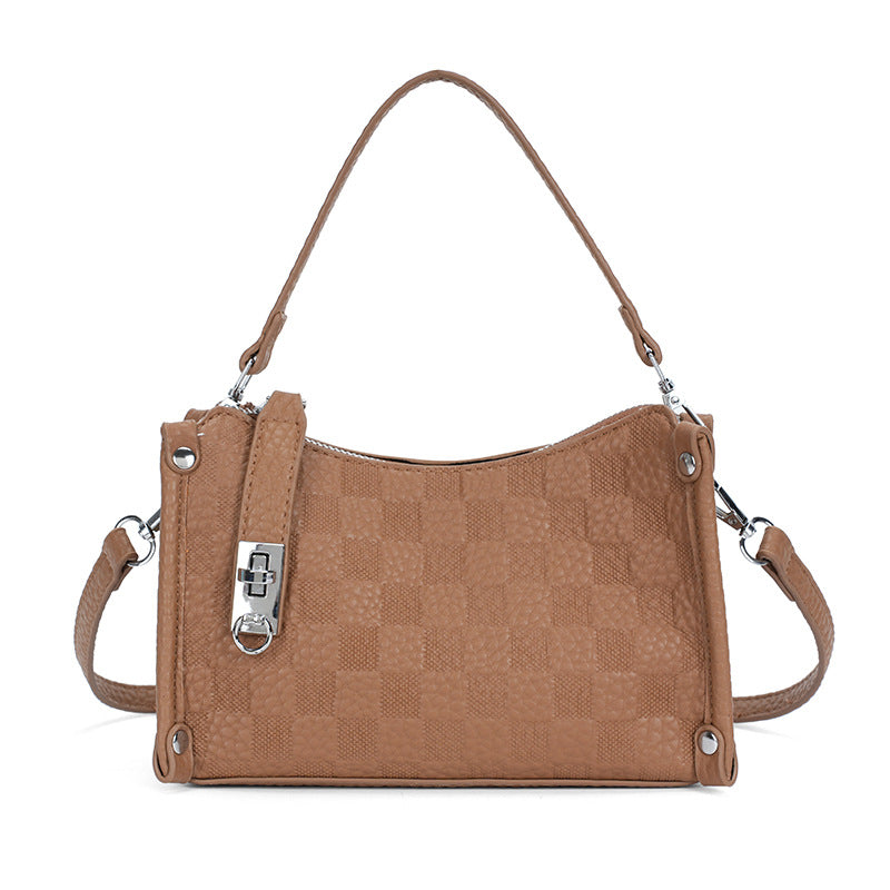 Large Capacity Pillow Spring Boston Light Luxury Women's Shoulder Bag
