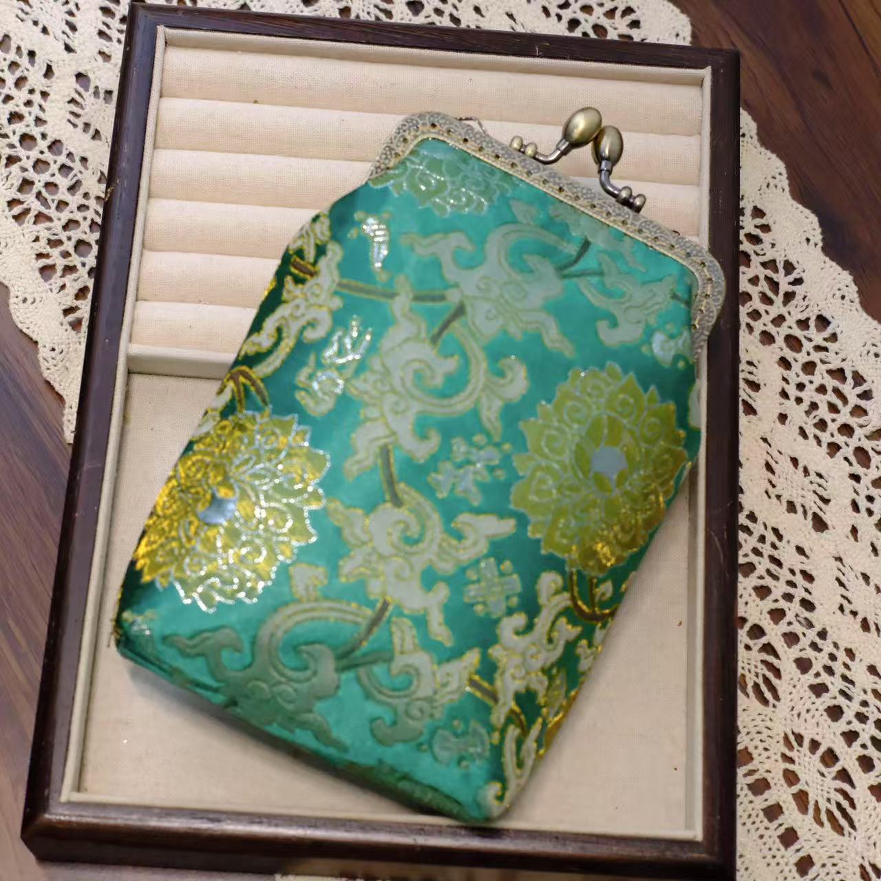 Retro Tassel Frame Handmade Ancient Style Female Purses