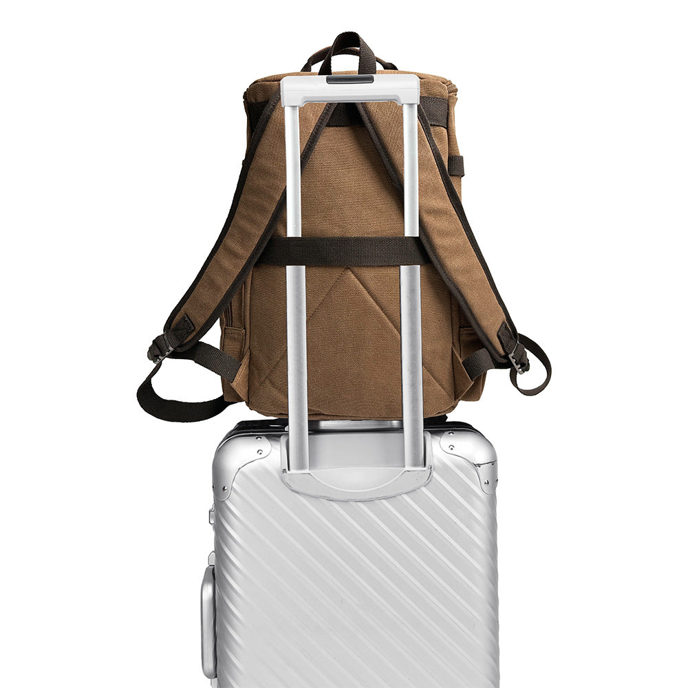Men's Canvas Large Capacity Computer Korean Style Bags