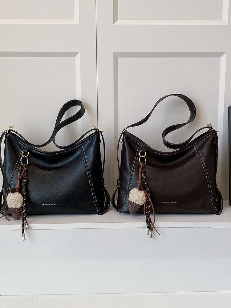 Women's Retro Lazy Style High-grade Simple Trendy Women's Messenger Bag
