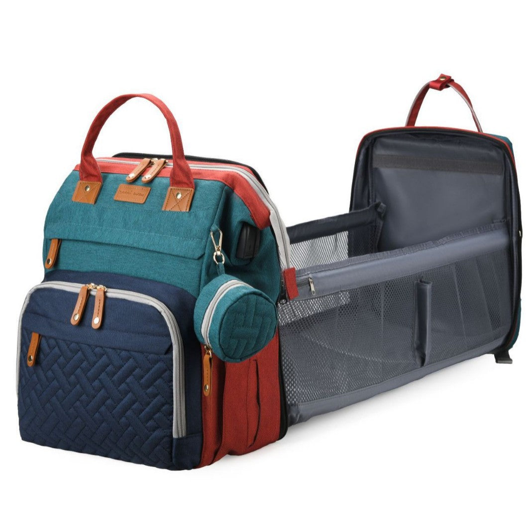 Portable Crib Large Capacity Lightweight Diaper Multifunctional Folding Bags