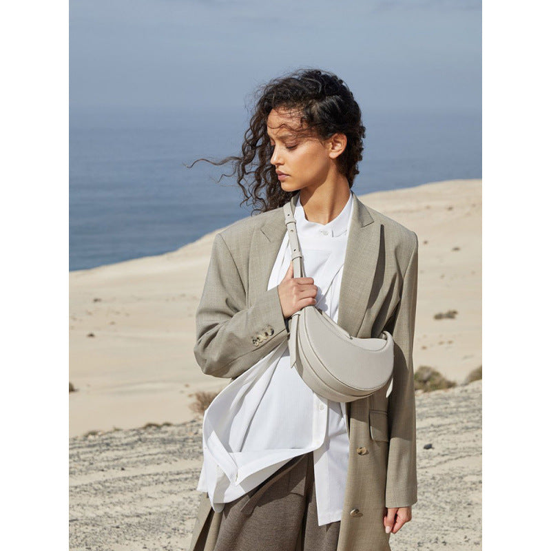 Women's High Version French Niche Selenodont Underarm Bags