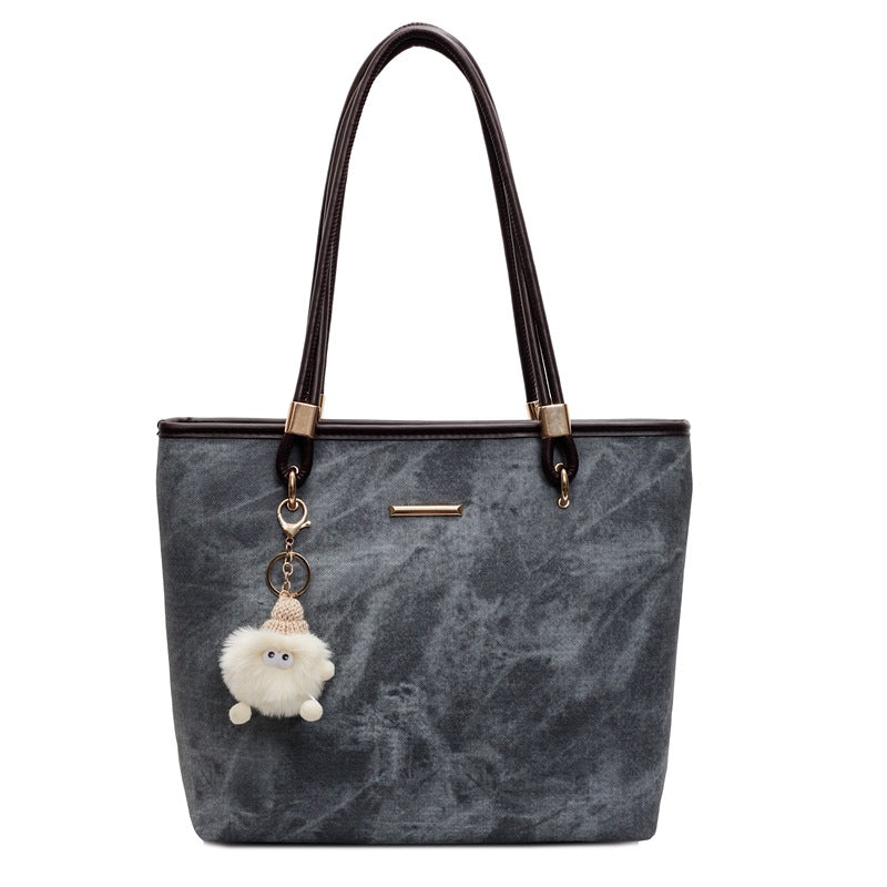 Texture Female Large Capacity Class Commuter Leisure Women's Shoulder Bag