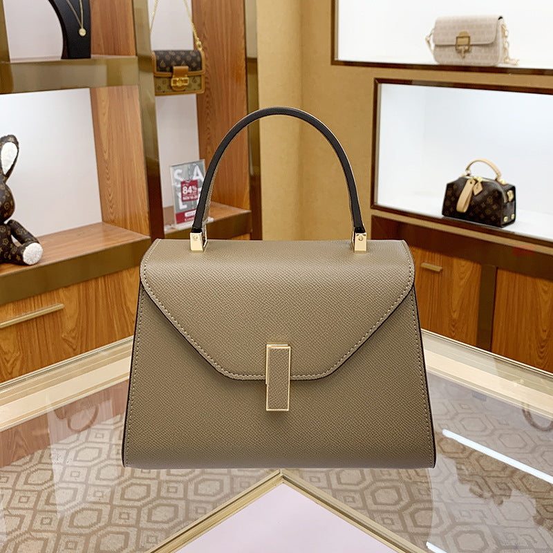 Women's Genuine Leather Kelly Large Capacity Elegant Fashion Women's Shoulder Bag