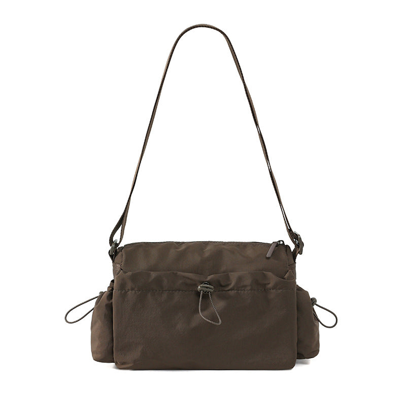 Large Capacity Fashionable Simple Solid Color Women's Messenger Bag