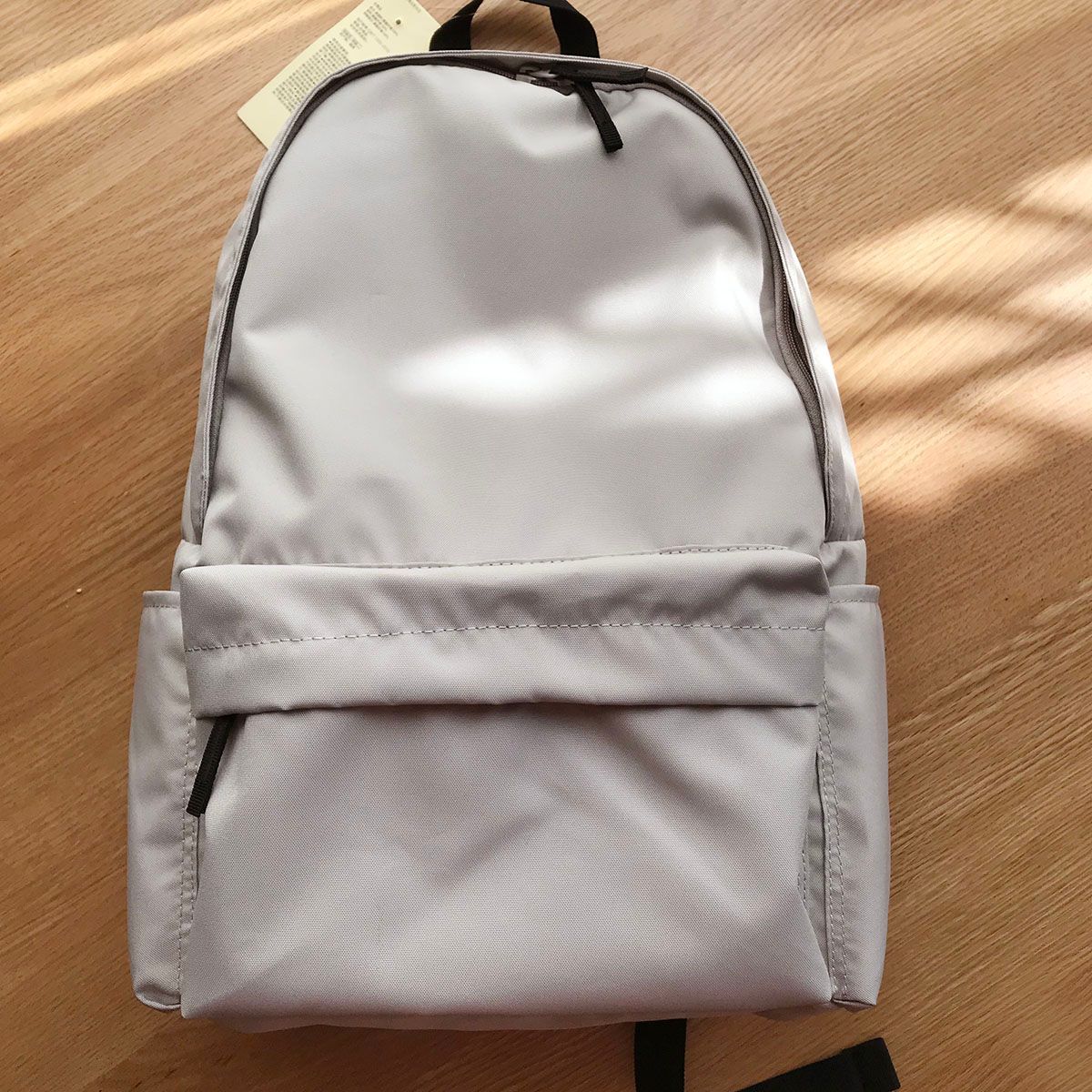 Men's Style Solid Color Simple Schoolgirl Large Printing Backpacks