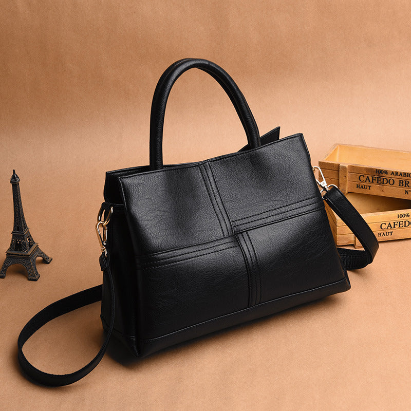 Women's Fashion Commuter Large Capacity Elegant Mother Women's Handbag