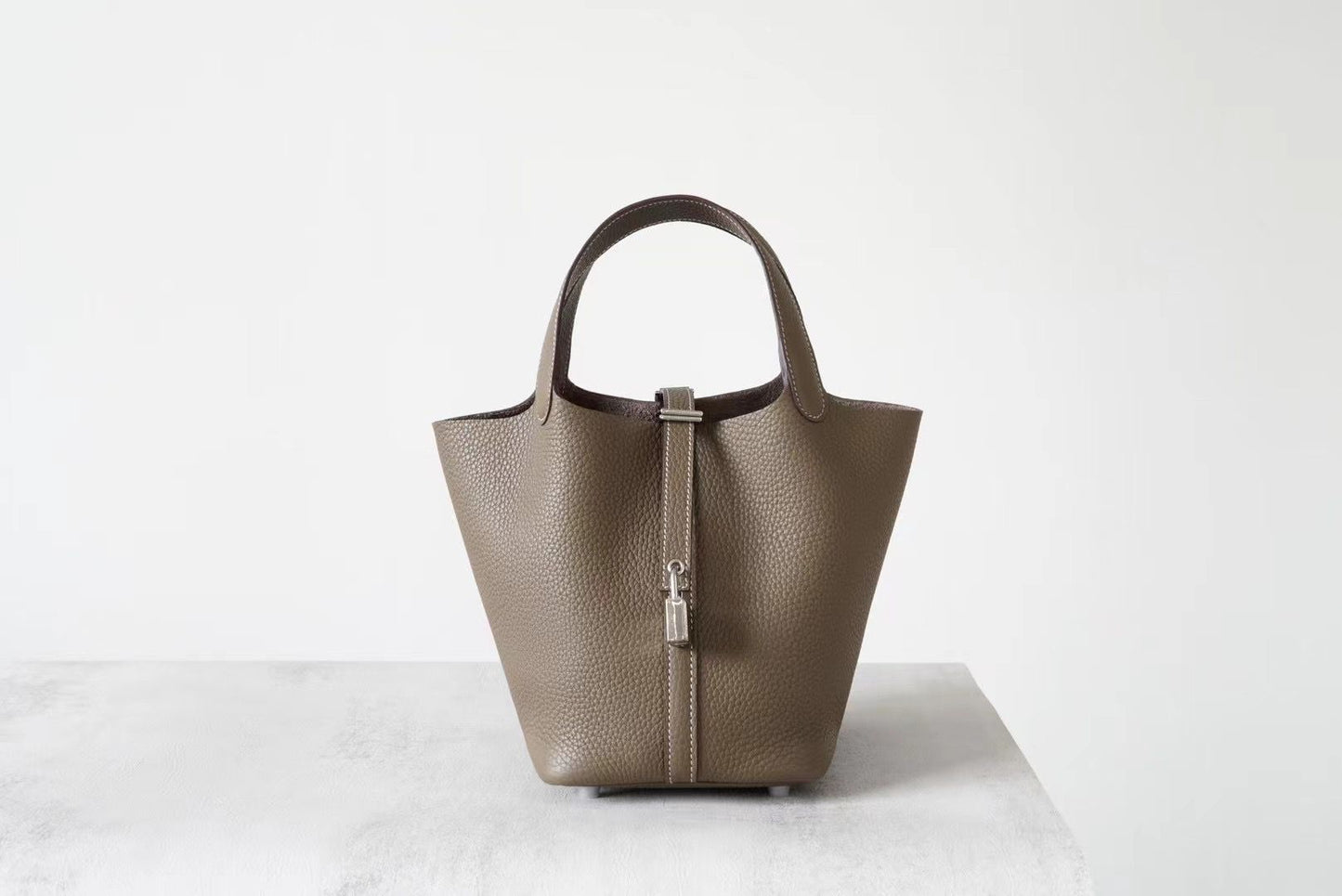 Women's Vegetable Basket Cowhide Pair Version High Quality Genuine Bags