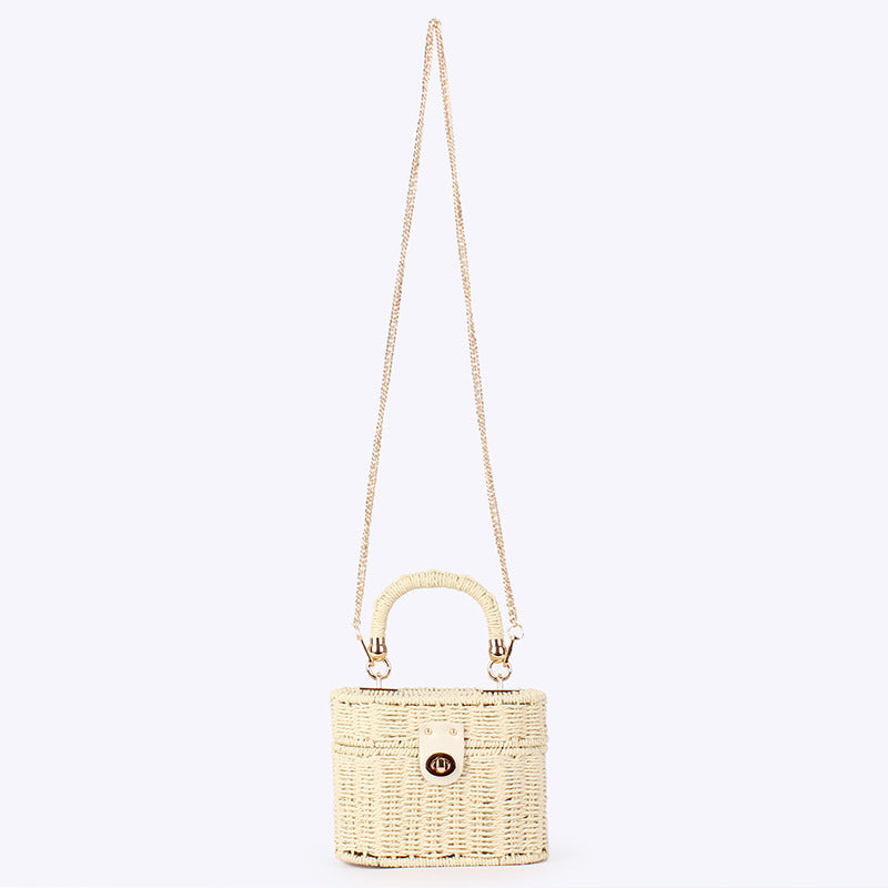 Classic Style Woven Daily Leisure Seaside Vacation Ladies Bags