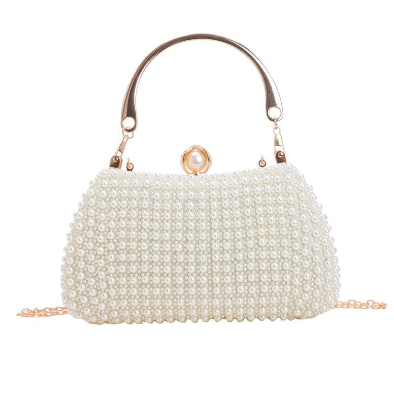 Pearl Hand Banquet Dress Temperament High Sense Dinner Bag