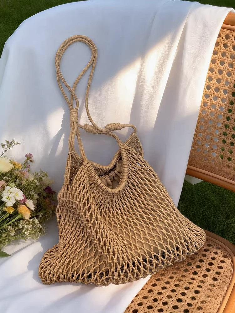 Capacity Female Summer Seaside Vacation Beach Women's Shoulder Bag