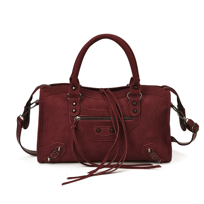 Women's Autumn Korean Fashion Retro Large Capacity Women's Shoulder Bag