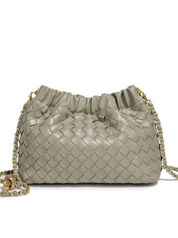 Women's Hand-woven Cloud Simple Metal Chain Fashion Minority Design Women's Shoulder Bag