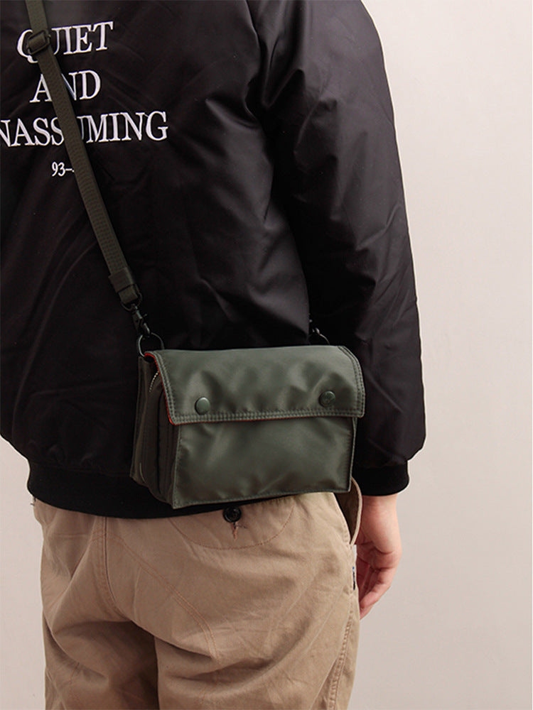 Glamorous Men's Classic Waterproof Trendy Nylon Men's Shoulder Bag