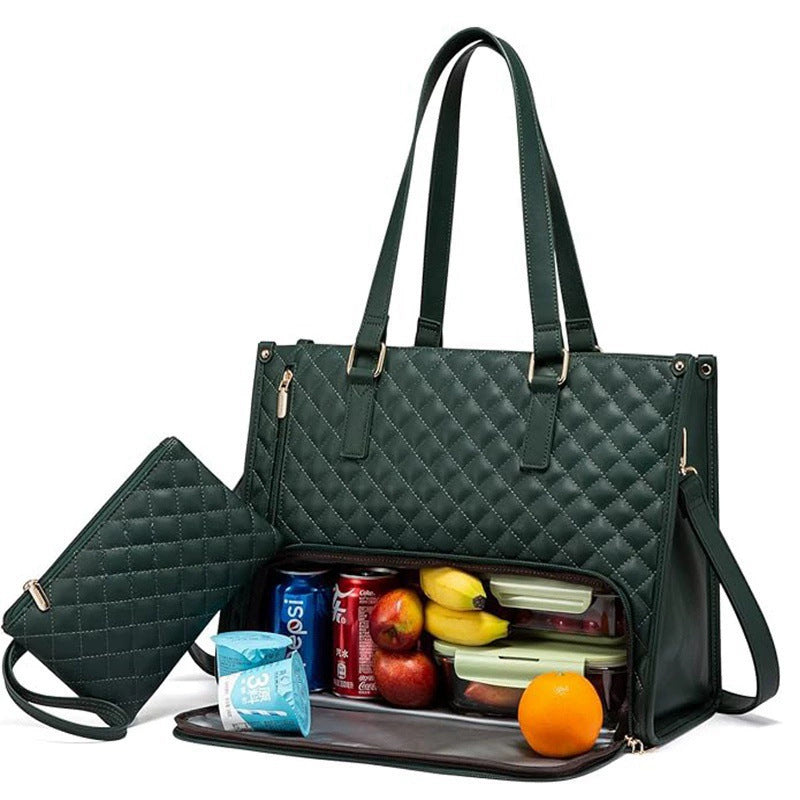Women's Thermal Insulation Lunch Box Computer Women's Handbag