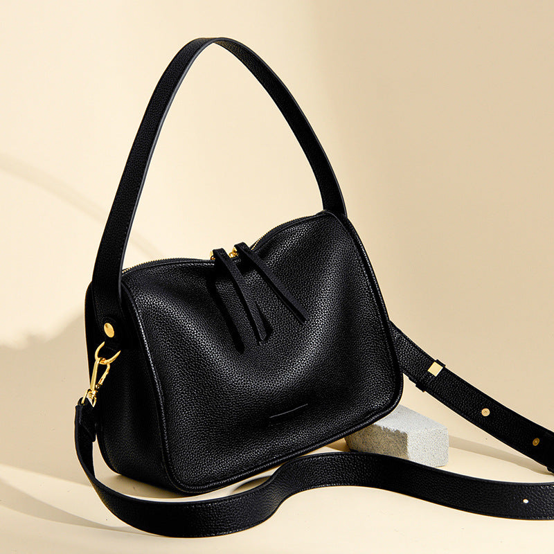 Casual Slouchy Women's Fashionable Spring High-grade Small Square Bags