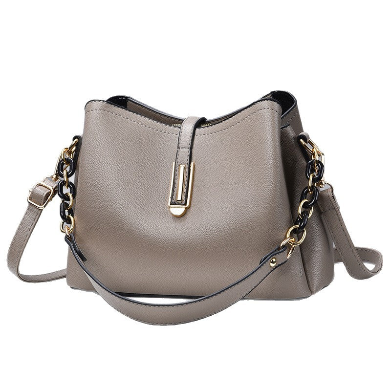 Women's Design Simple Temperament Trendy Fashion Good-looking Women's Messenger Bag