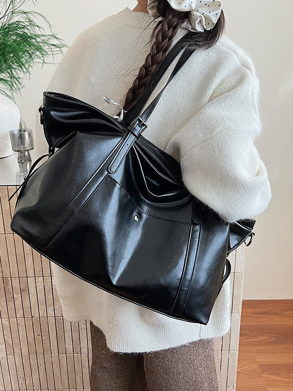 Women's Retro Large Capacity Portable Underarm Fashion Women's Shoulder Bag