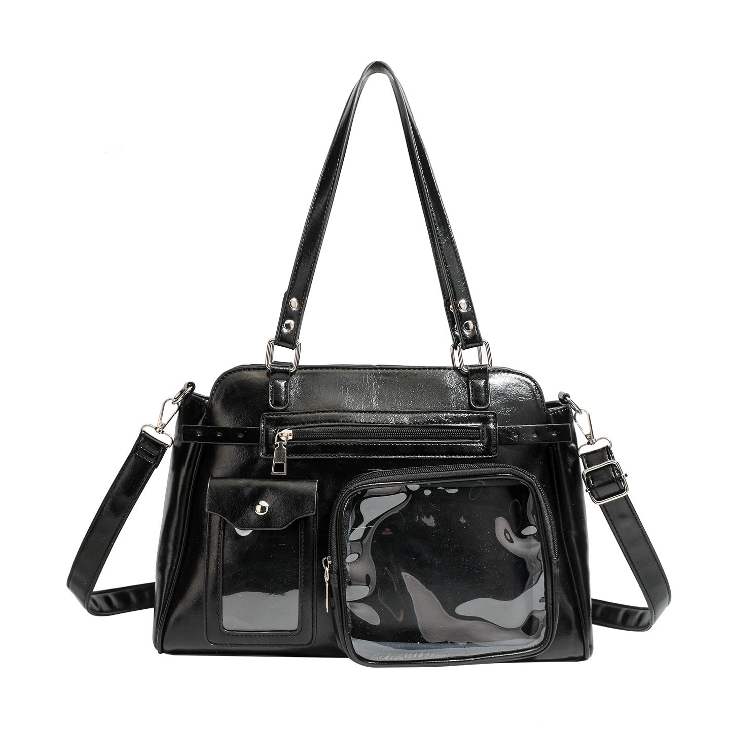 Motorcycle Cartoon Two-dimensional Storage Bracket Large Capacity Backpacks
