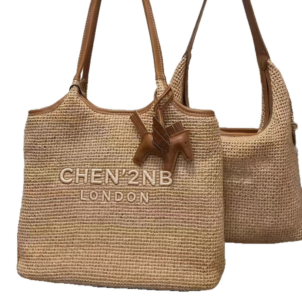 Women's Spring Break Woven Large Capacity Women's Messenger Bag