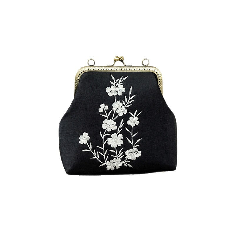 Embroidered National Style Cheongsam Han Chinese Clothing Hand Small Square Bags