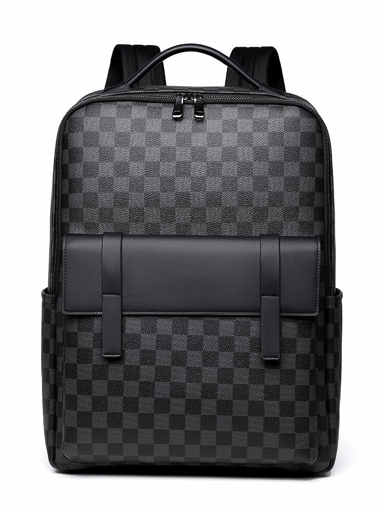 Men's Fashion Large Capacity Simple Printable Business Backpack