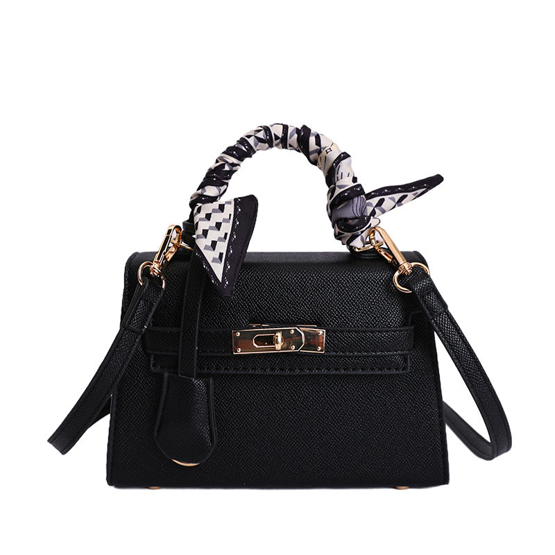 Large Capacity Lychee Pattern Kelly Commuter Fashion Bags